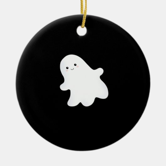 Little Boo Esthetische Coole Stijl Keramisch Ornament (Voorkant)