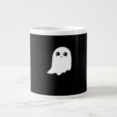Little Boo Funny Meme Design Grote Koffiekop (Voorkant)