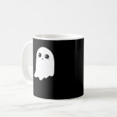 Little Boo Funny Meme Design Koffiemok (Voorkant links)