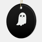 Little Boo Funny Meme Keramisch Ornament (Links)