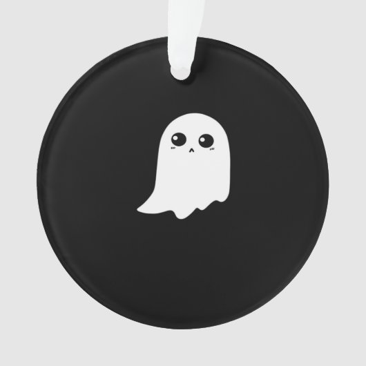 Little Boo Funny Meme Ornament (voorkant)
