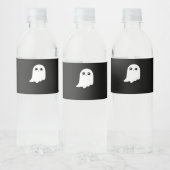 Little Boo Funny Meme Waterfles Etiket (Flessen)