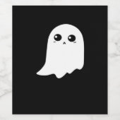 Little Boo Funny Meme Wijn Etiket (Enkel label)