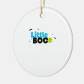 Little Boo Funny Retro Keramisch Ornament (Links)