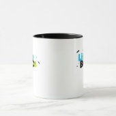 Little Boo Funny Retro Mok (Midden)