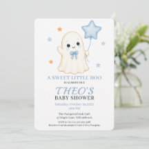 Little Boo Geest | Jongens Halloween Baby Shower