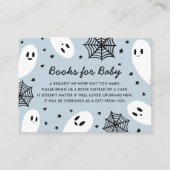 Little Boo Ghost Baby shower Books for Baby Informatiekaartje (Voorkant)