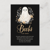 Little Boo Ghost Baby shower Books for Baby Informatiekaartje (Voorkant)