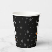 Little Boo Ghost Halloween Baby shower Papieren Bekers (Rechts)