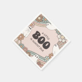 Little Boo Ghost Halloween Baby shower Servet (Hoek)