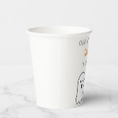 Little Boo Ghost Halloween Birthday Papieren Bekers (Rechts)