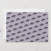 Little Boo Ghost Halloween Blue Verjaardag Foto Kaart (Achterkant)