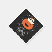 Little Boo Ghost Halloween Kids Verjaardag Servet (Hoek)