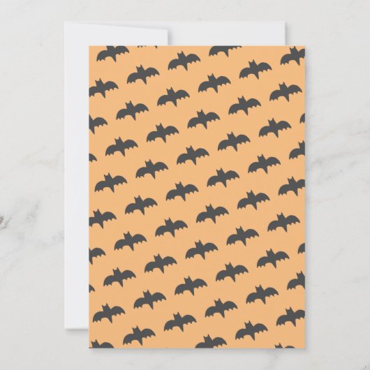 Little Boo Ghost Halloween Kind is jarig Kaart (Achterkant)