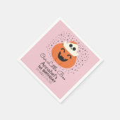 Little Boo Ghost Halloween Meisjes Verjaardag Servet (Hoek)
