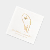 Little Boo Ghost Illustration Folie Servetten (Links)