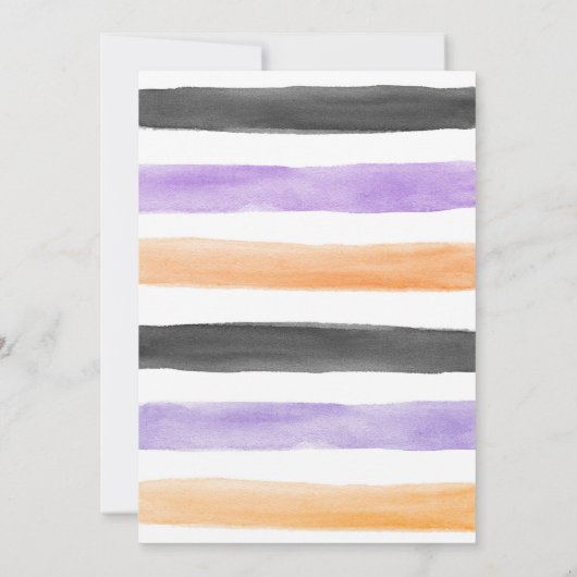 Little Boo Ghost Pumpkin Halloween 2e verjaardag Kaart (Achterkant)