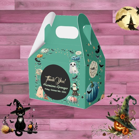 Little BOO Ghost Pumpkin Spooktaculair Baby shower Bedankdoosjes