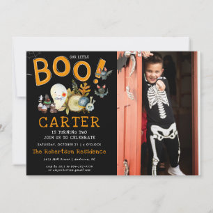 Little Boo Ghost Verjaardagsfeestje Halloween