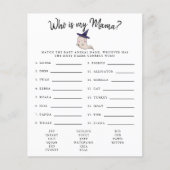 Little Boo Girl, mijn Baby shower Game (Voorkant)