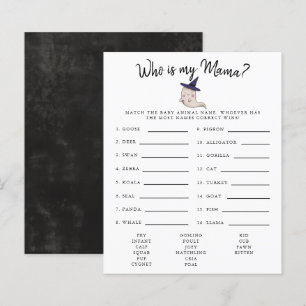 Little Boo Girl, mijn Baby shower Game