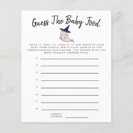 Little Boo Girl raadt het Baby-schoenenspel (Voorkant)