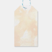 Little Boo Halloween 1e verjaardag Cadeaulabel (Achterkant)