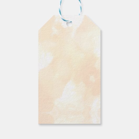 Little Boo Halloween 1e verjaardag Cadeaulabel (Achterkant)