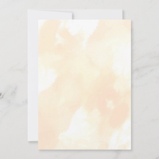 Little Boo Halloween 1e verjaardag Kaart (Achterkant)