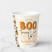 Little Boo Halloween 1e verjaardag Papieren Bekers (Voorkant)