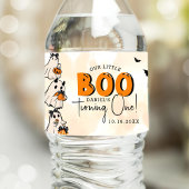 Little Boo Halloween 1e verjaardag Waterfles Etiket