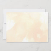 Little Boo Halloween 1st Birthday Foto Kaart (Achterkant)