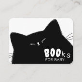 Little Boo Halloween Baby shower Boeken voor Baby Informatiekaartje (Achterkant)