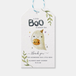 Little Boo Halloween | Baby shower dank u cadeau Cadeaulabel