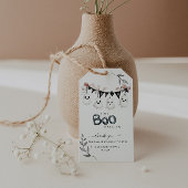Little Boo Halloween | Baby shower Dank u Labels Cadeaulabel