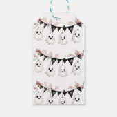 Little Boo Halloween | Baby shower Dank u Labels Cadeaulabel (Achterkant)