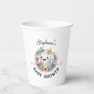 Little Boo Halloween Baby shower Decor Paper Cups Papieren Bekers