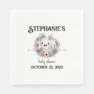 Little Boo Halloween Baby shower Decor servetten
