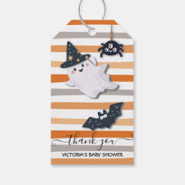 Little Boo Halloween Baby shower Gift Labels Cadeaulabel