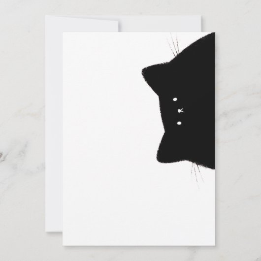 Little Boo Halloween Baby shower Kaart (Achterkant)