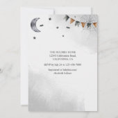 Little Boo Halloween Baby shower Kaart (Achterkant)