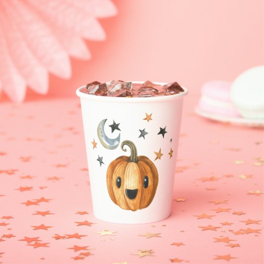 Little Boo Halloween Baby shower papieren beker (Insitu)