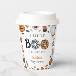 Little Boo Halloween Baby shower Papieren Bekers
