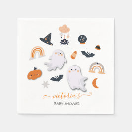 Little Boo Halloween Baby shower Servet