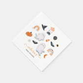 Little Boo Halloween Baby shower Servet (Hoek)
