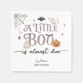Little Boo Halloween Baby shower Servet (Voorkant)