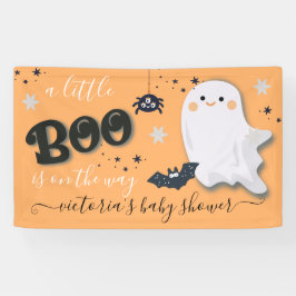 Little Boo Halloween Baby shower Spandoek