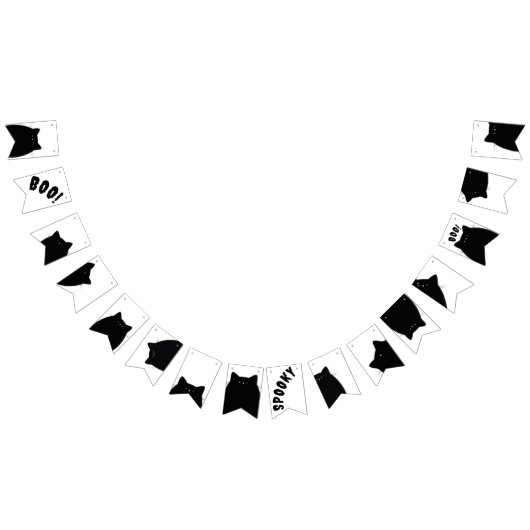 Little Boo Halloween Baby shower Vlaggetjes (Alle)