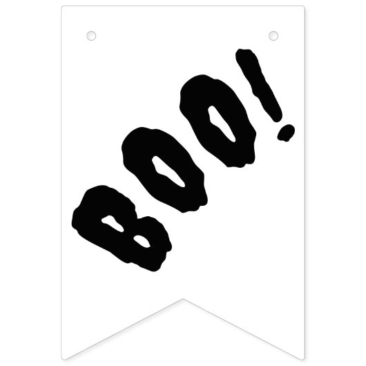 Little Boo Halloween Baby shower Vlaggetjes (Tweede vlag)