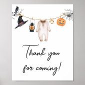 Little Boo Halloween Bedankt voor je komst Poster (Voorkant)